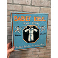 Vintage 1930s Babies Ideal Bath Robe Infant Baby Empty Store Display Box