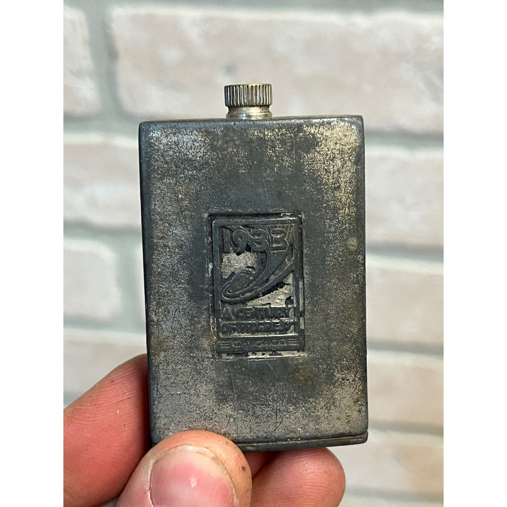 1933 Chicago World's Fair A Century of Progress The Match King Striker Lighter