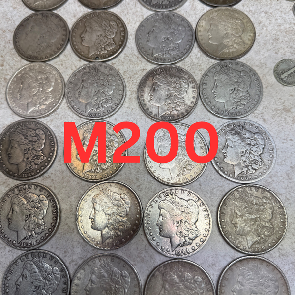 90% Silver Morgan Dollar (1879-1921) Circulated Coins