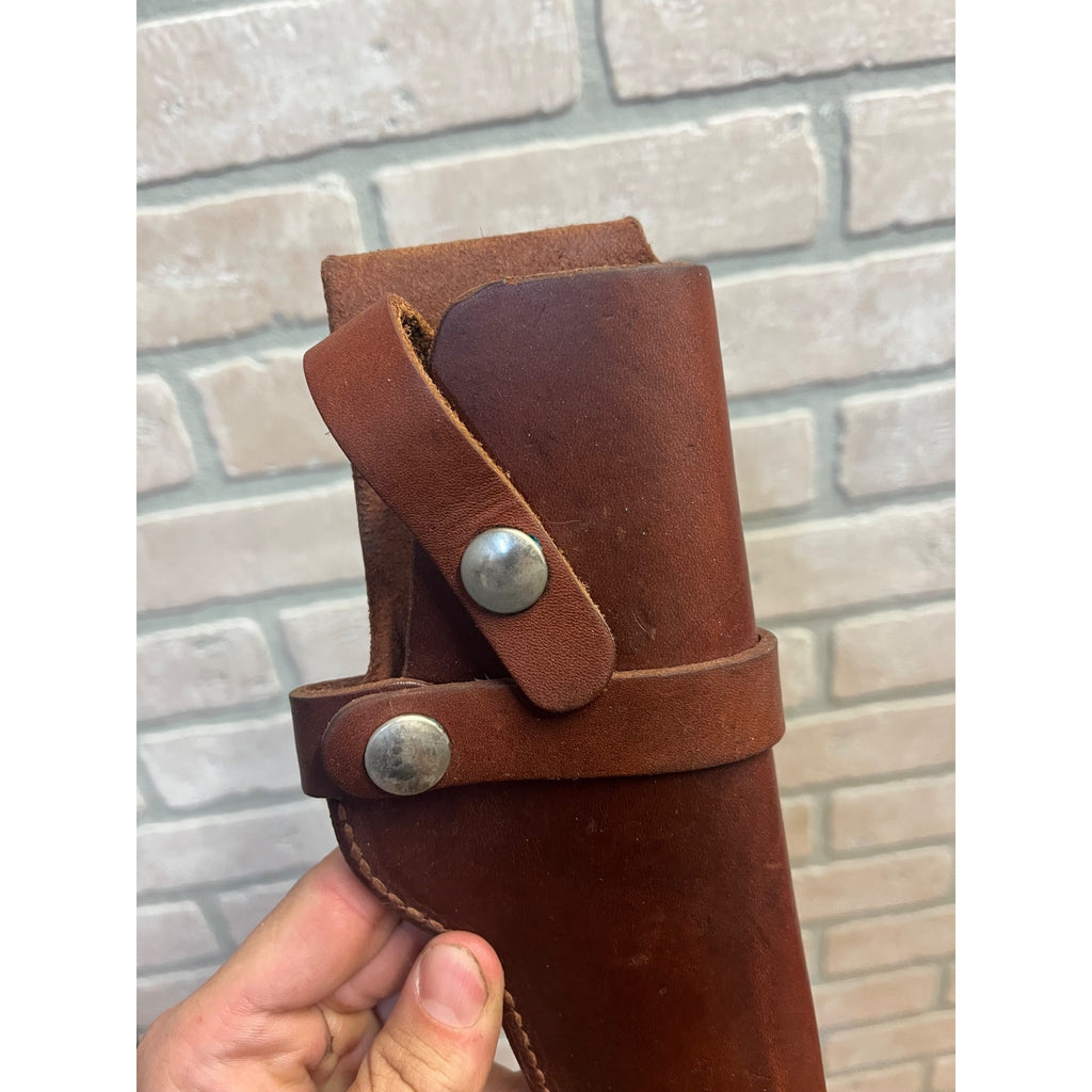 Vintage Hunter 1100-5 Leather Holster Semi Auto Pistol Holster RH Snap Belt Colt
