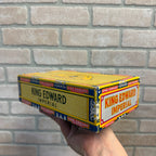 Vintage King Edward the Seventh Cigar Box  Jacksonville, Florida Advertising