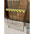 Vintage Wabash Superlite Light Bulbs Store Display Rack Sign Advertising