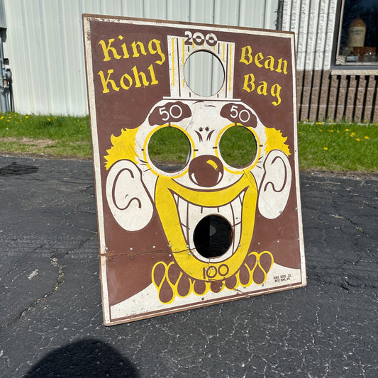 Vintage King Kohl Bean Bag Toss Game West Bend Wis
