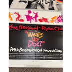Vintage 1972 What's Up Doc 1-Sheet Original Movie Poster 27x41 Barbara Streisand