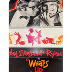 Vintage 1972 What's Up Doc 1-Sheet Original Movie Poster 27x41 Barbara Streisand