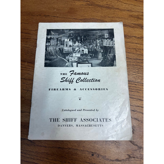 Vintage The Famous Shiff Collections Firearms & Accessories Catalog Rifles Guns