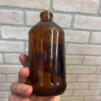 Vintage Empty Gilt Edge Beer Bottle 12oz Shorty Bosch Houghton Michigan