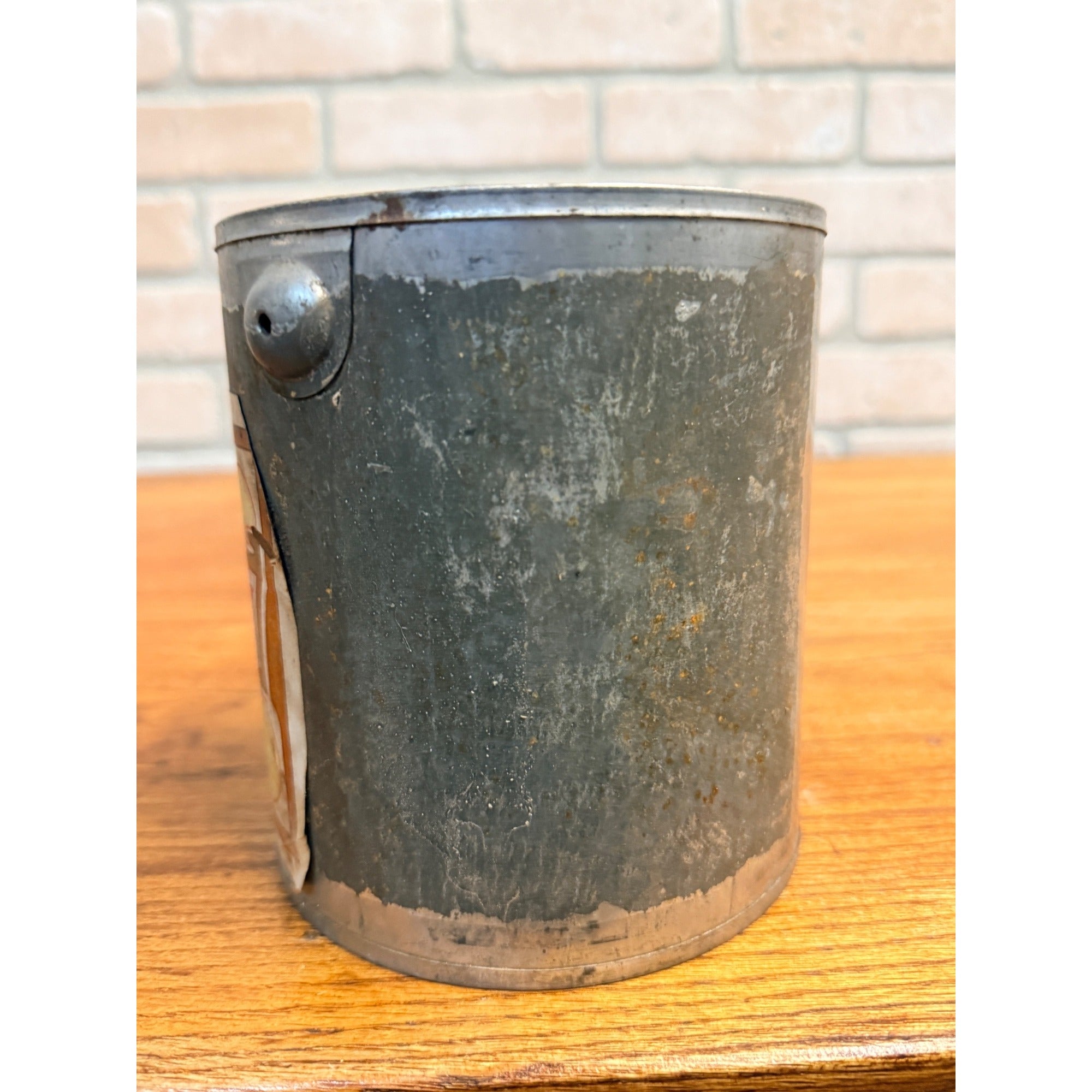 Vintage Honey Tin Can Piechowski Redgranite Wi Wisconsin Advertising