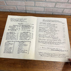 1960s "The Old House" oversized restaurant food menu, Louisville, Kentucky (T)