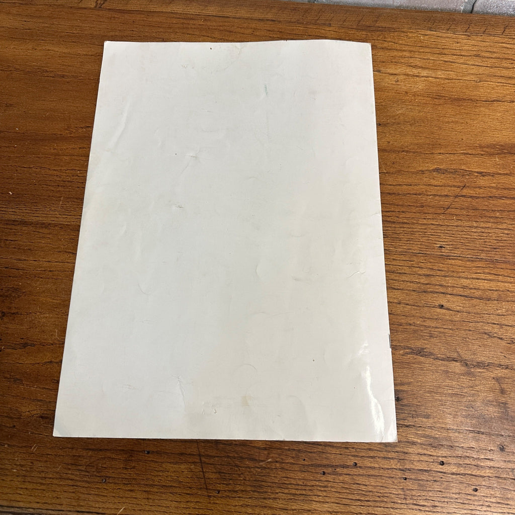 1960s "The Old House" oversized restaurant food menu, Louisville, Kentucky (T)