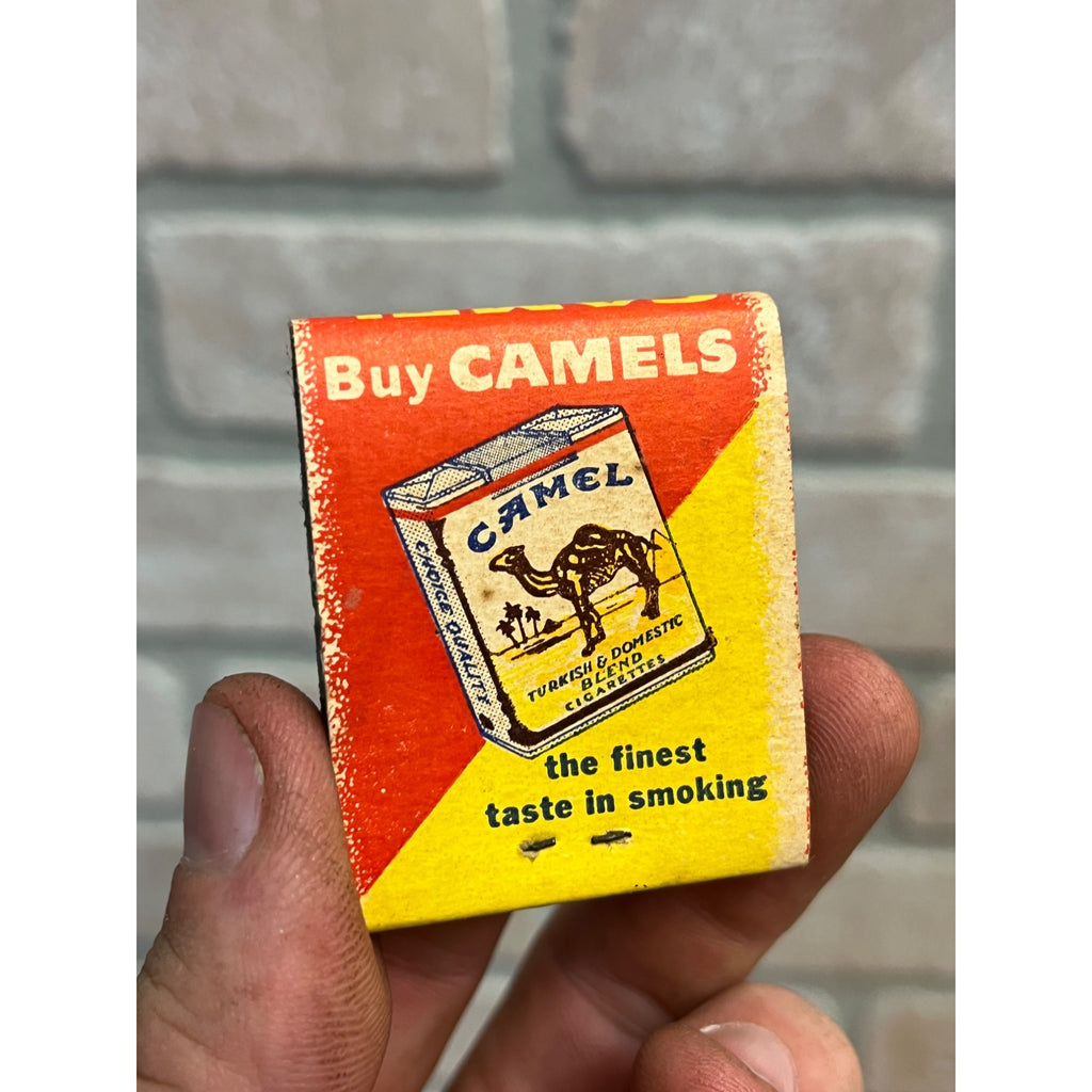 Vintage Camel Cigarettes  Matchbook Matches Advertising Unstruck