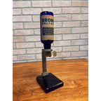 Vintage Cobalt Blue Bromo Seltzer Dispenser Drug Store Countertop Display