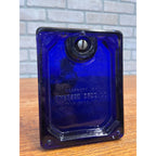 Vintage Cobalt Blue Bromo Seltzer Dispenser Drug Store Countertop Display