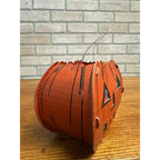 Vintage 1940s Halloween Jack O Lantern Cardboard JOL 7" w/ Insert Antique Old