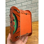 Vintage 1940s Halloween Jack O Lantern Cardboard JOL 7" w/ Insert Antique Old