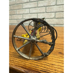 Antique Arcade Cast Iron Dump Hay Rake #703 Farm Implement Original Paint