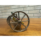 Antique Arcade Cast Iron Dump Hay Rake #703 Farm Implement Original Paint