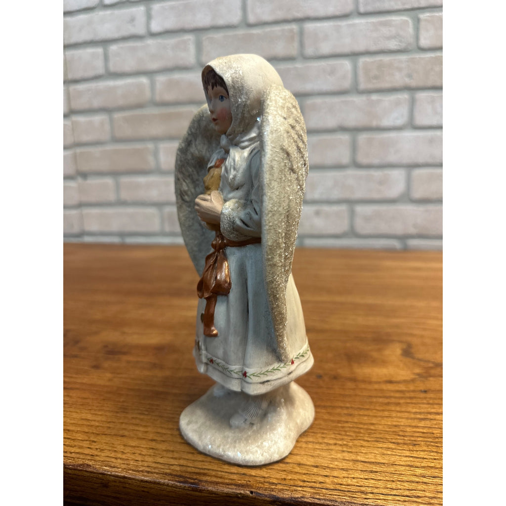 Vintage Walnut Ridge Gossamer Wings "Alexandria" Signed Angel Figurine 8" Christmas