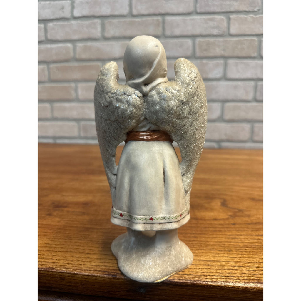 Vintage Walnut Ridge Gossamer Wings "Alexandria" Signed Angel Figurine 8" Christmas