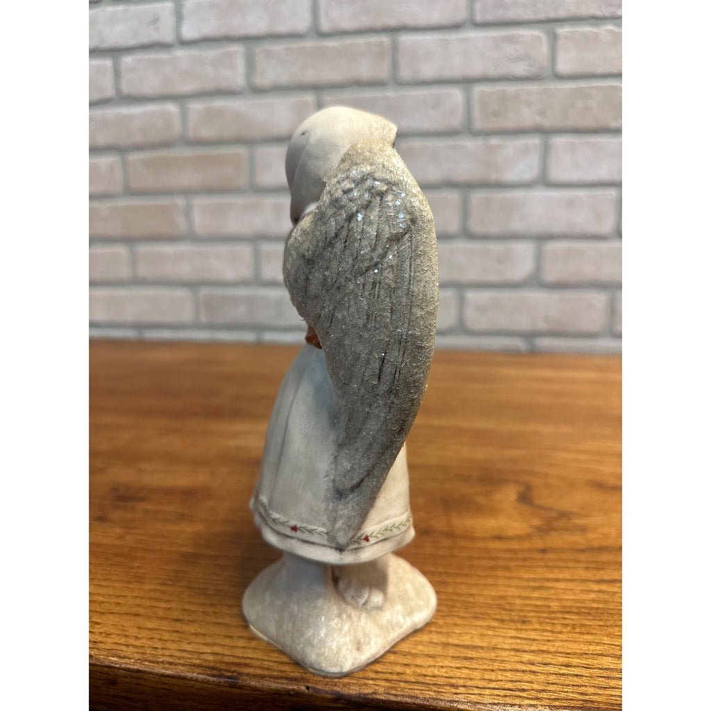 Vintage Walnut Ridge Gossamer Wings "Alexandria" Signed Angel Figurine 8" Christmas
