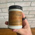 Scarce Rayburn Red Salve Chicago Milk Glass Medical Pharmacy Container