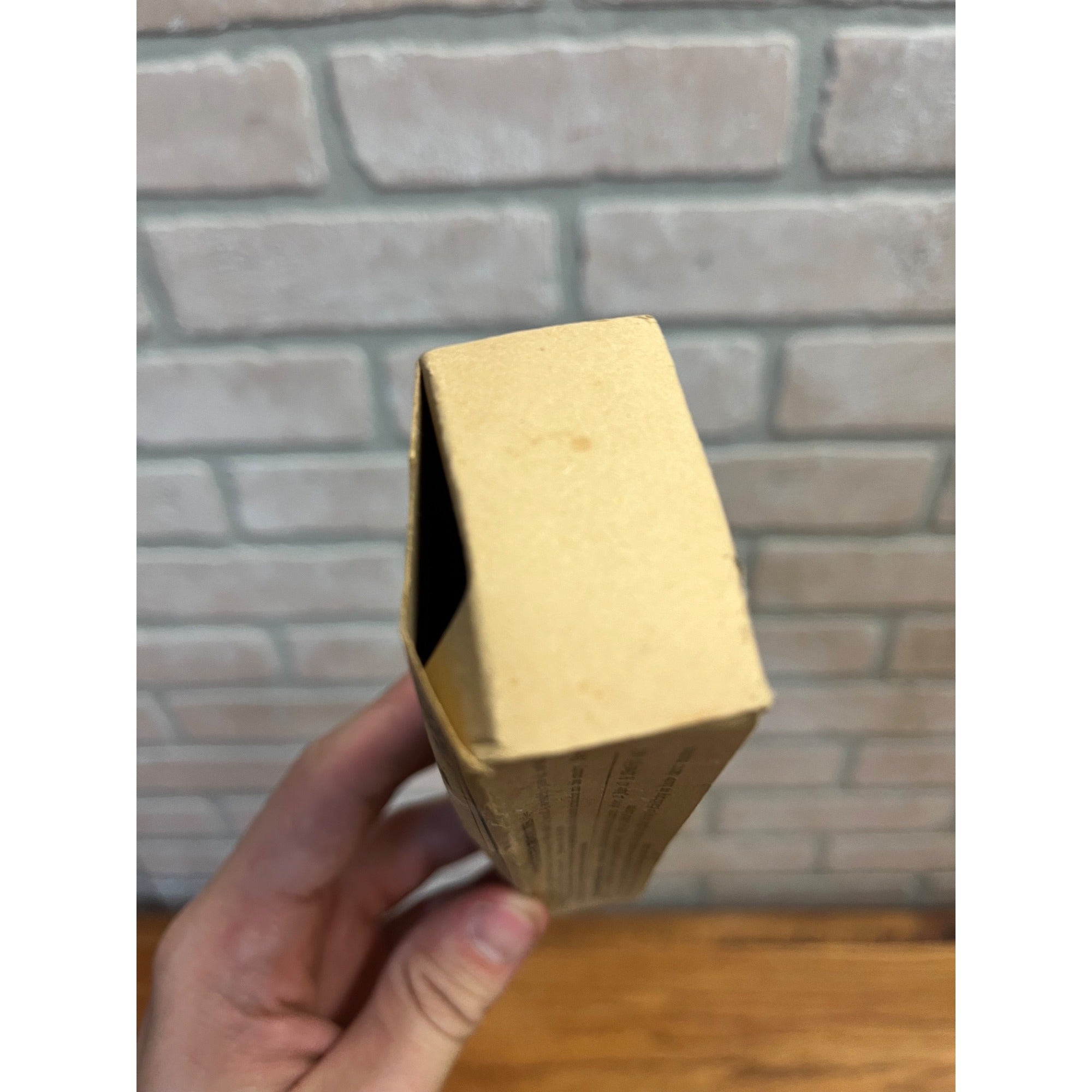 Vintage Andrew's German Cough Killer Empty Cardboard Box Drug Store Circa 1880's Andrews Chemical Co.