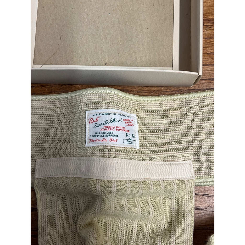 RARE Vintage 1947 Bub Fleshelastic Athletic Supporter Jock Strap NOS