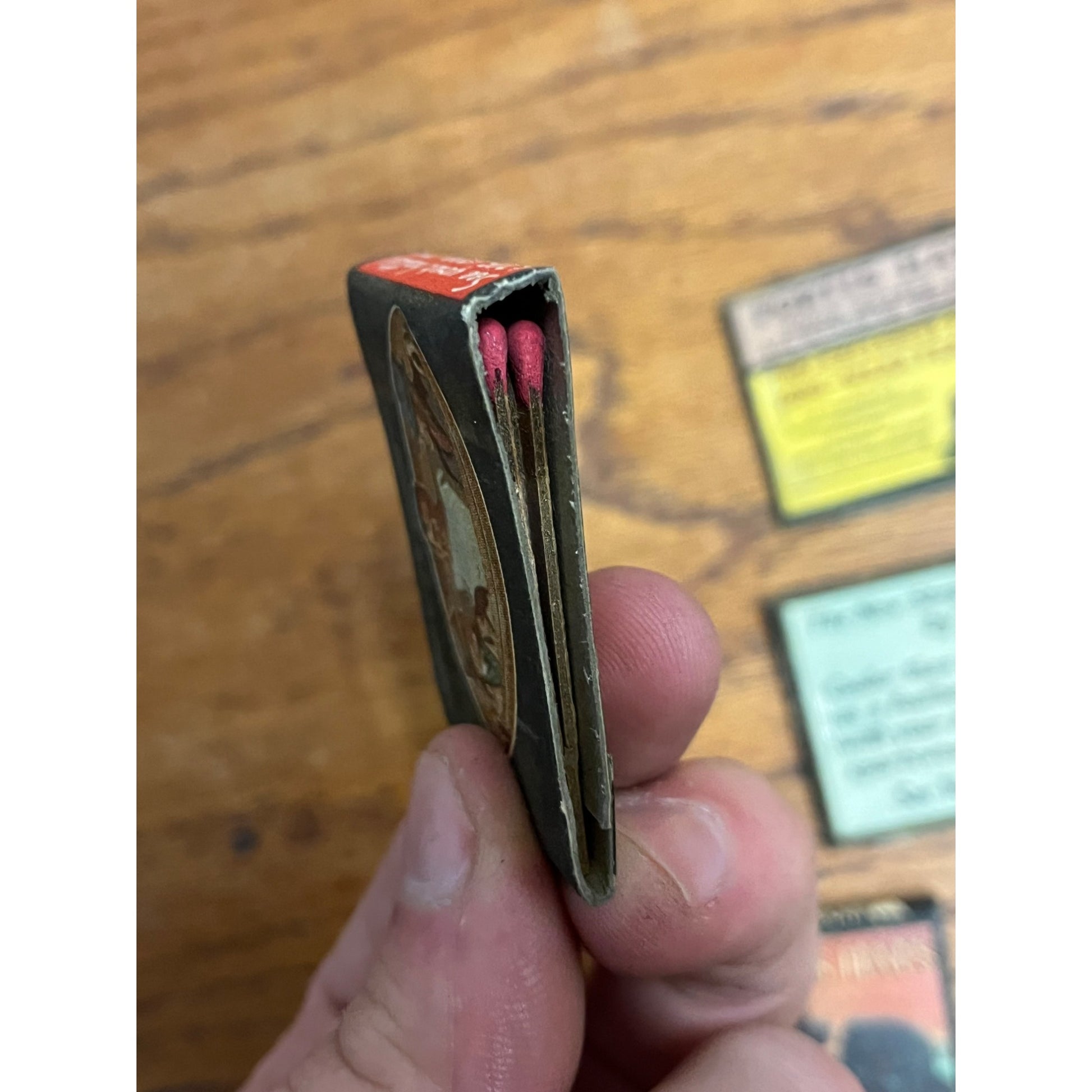 Vintage Lot (4) Portis Hats Unused FULL Matchbooks Advertising Starw Yodeler ++