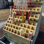 Vintage Toothbrush Advertising Pharmacy Store Display Colgate