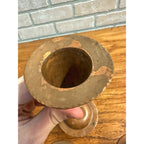 Vintage Arts & Crafts Style Candlesticks Holders (3) Viking Copper MS Co.