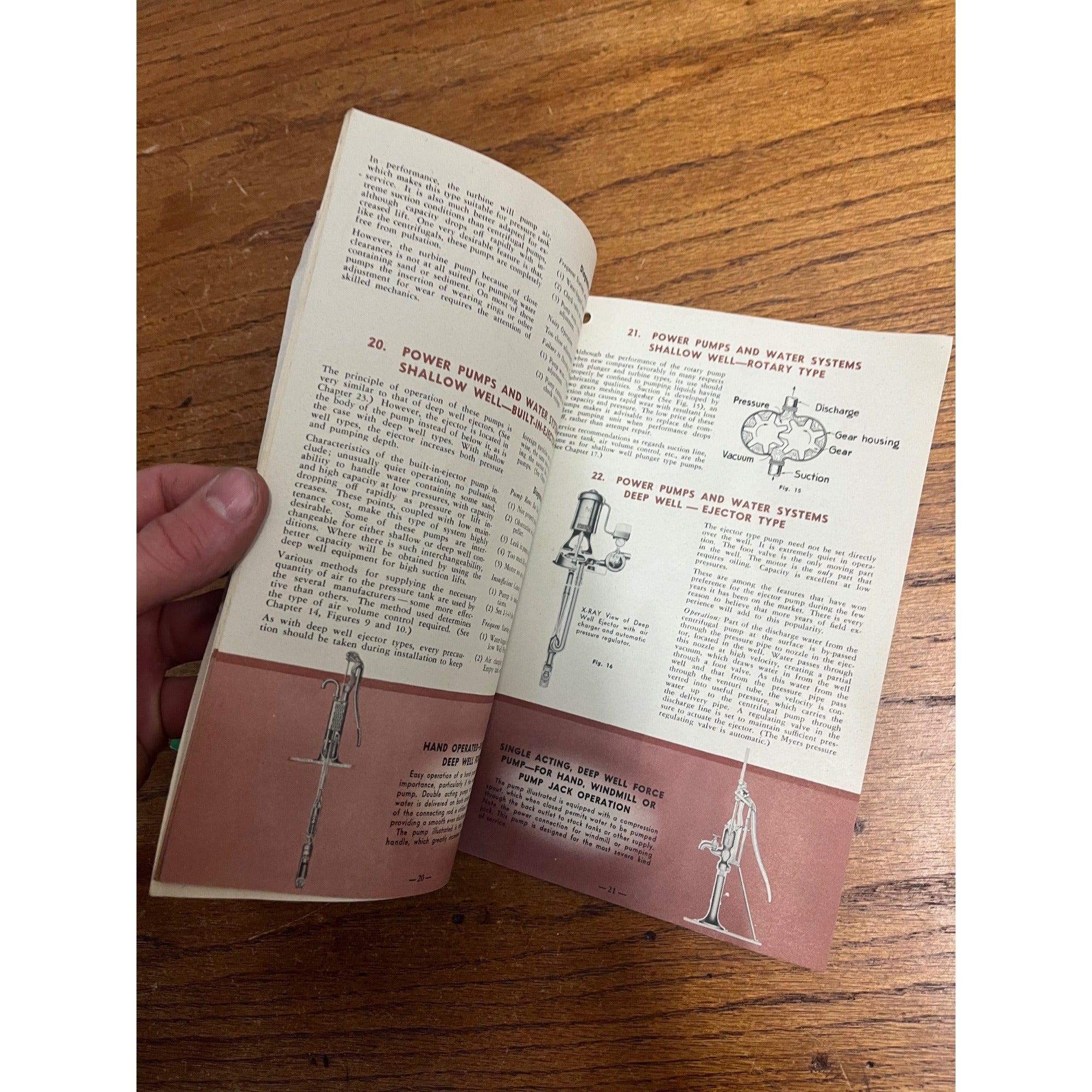 Vintage F.E. Myers Pumps & Water Systems Advertising Brochures 1940s