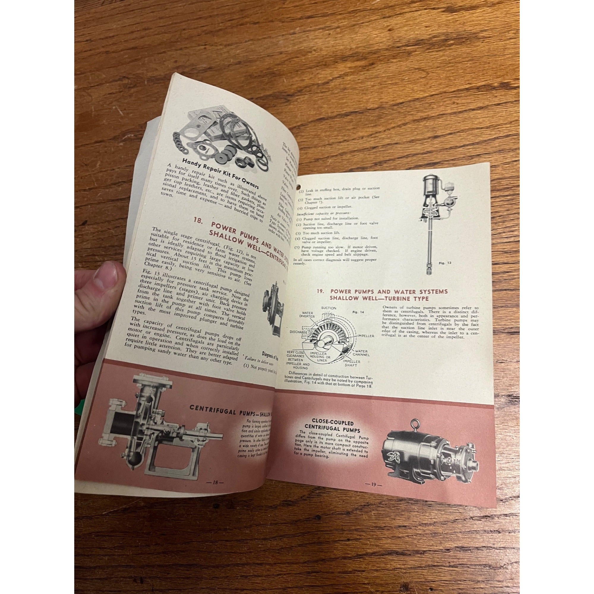 Vintage F.E. Myers Pumps & Water Systems Advertising Brochures 1940s