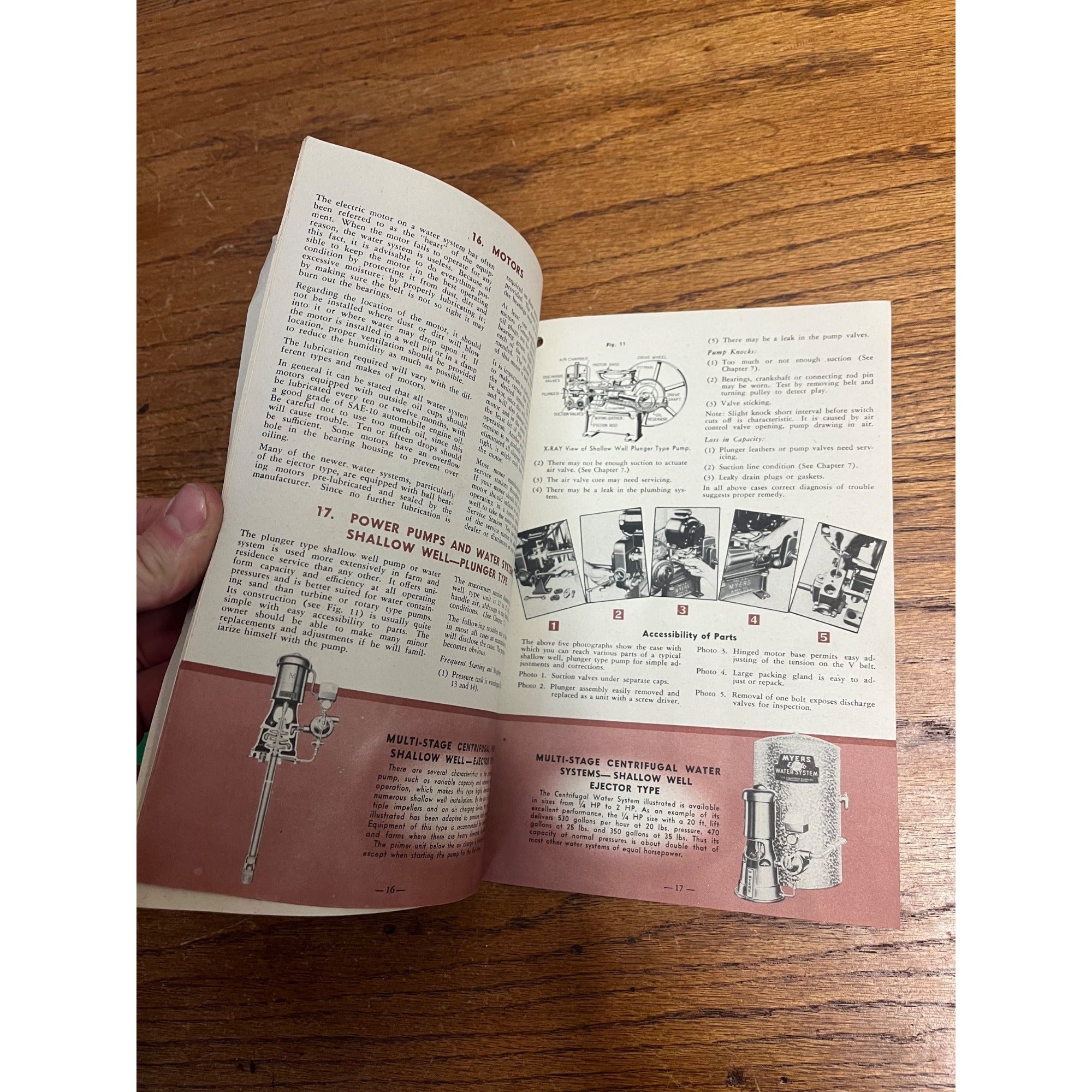 Vintage F.E. Myers Pumps & Water Systems Advertising Brochures 1940s