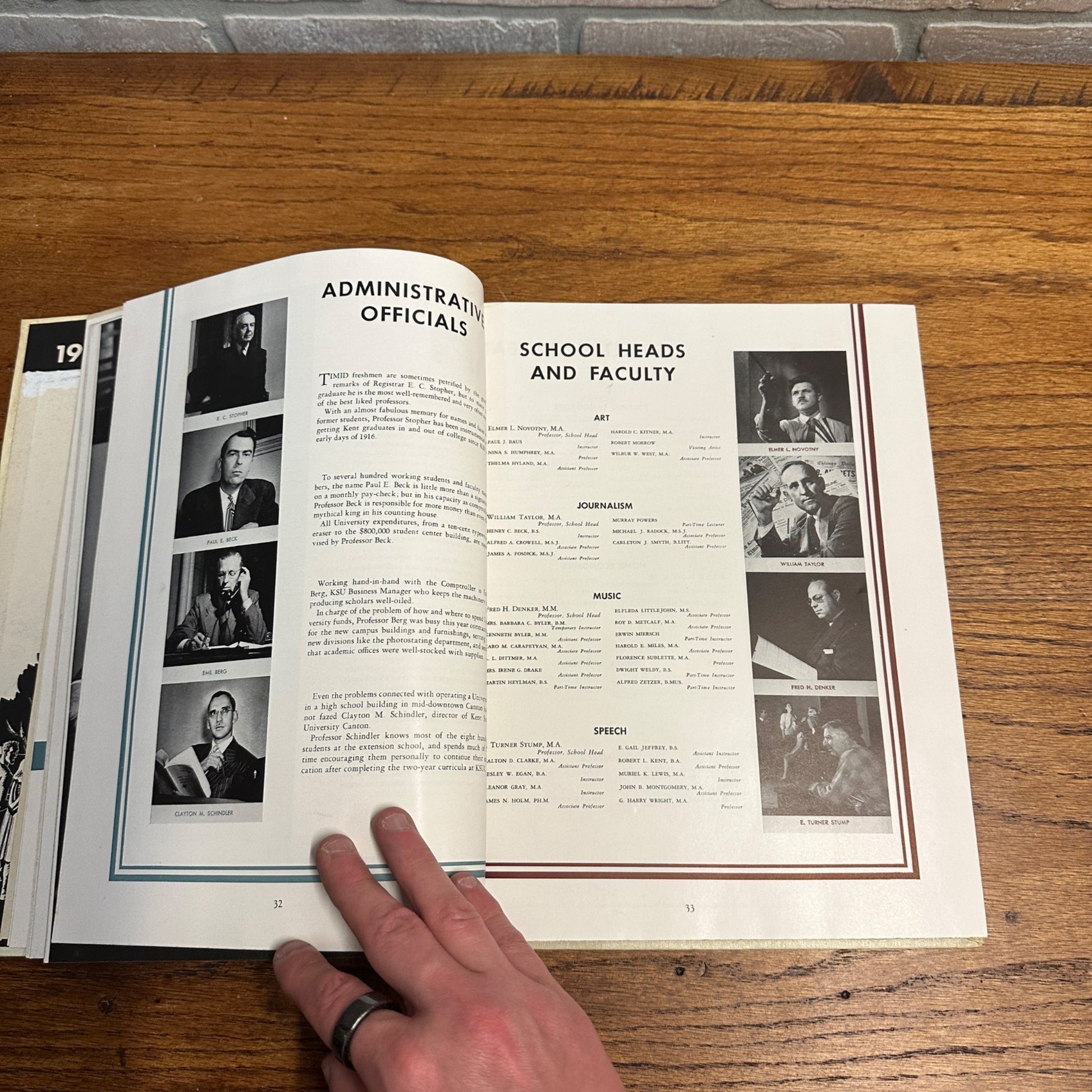 1948 Chestnut Burr Kent State University College Yearbook