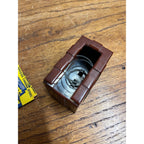 Antique Bakelite Safety Razor Blade Holder Case Spring Loaded w/ Craftsman Blades