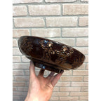 Vintage Red Wing Pottery USA Dancing Pheasant Large Serving Salad Bowl 11"