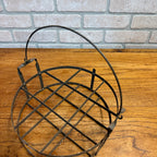 Antique Primitive Wire Pie Carrier Basket Cake Carrier Farmhouse Kitchen Decor