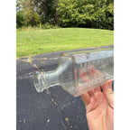 1900s Antique Martin Titus Druggist Bottle Edgerton, Wis 9" Embossed