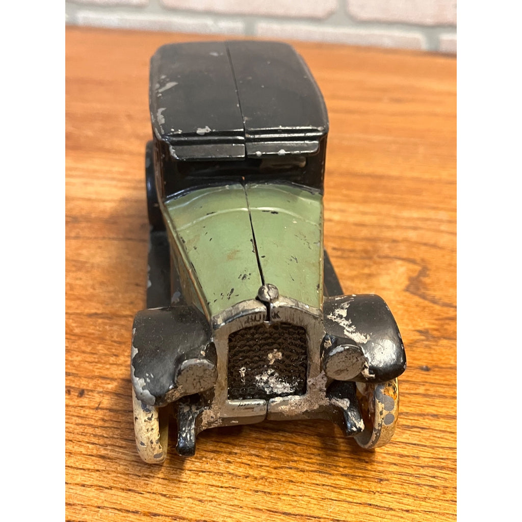Rare Arcade Cast Iron 8.5" 1927 Buick Coupe Thomas Toy Copy 1980s