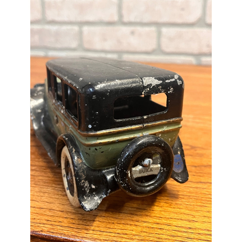 Rare Arcade Cast Iron 8.5" 1927 Buick Coupe Thomas Toy Copy 1980s