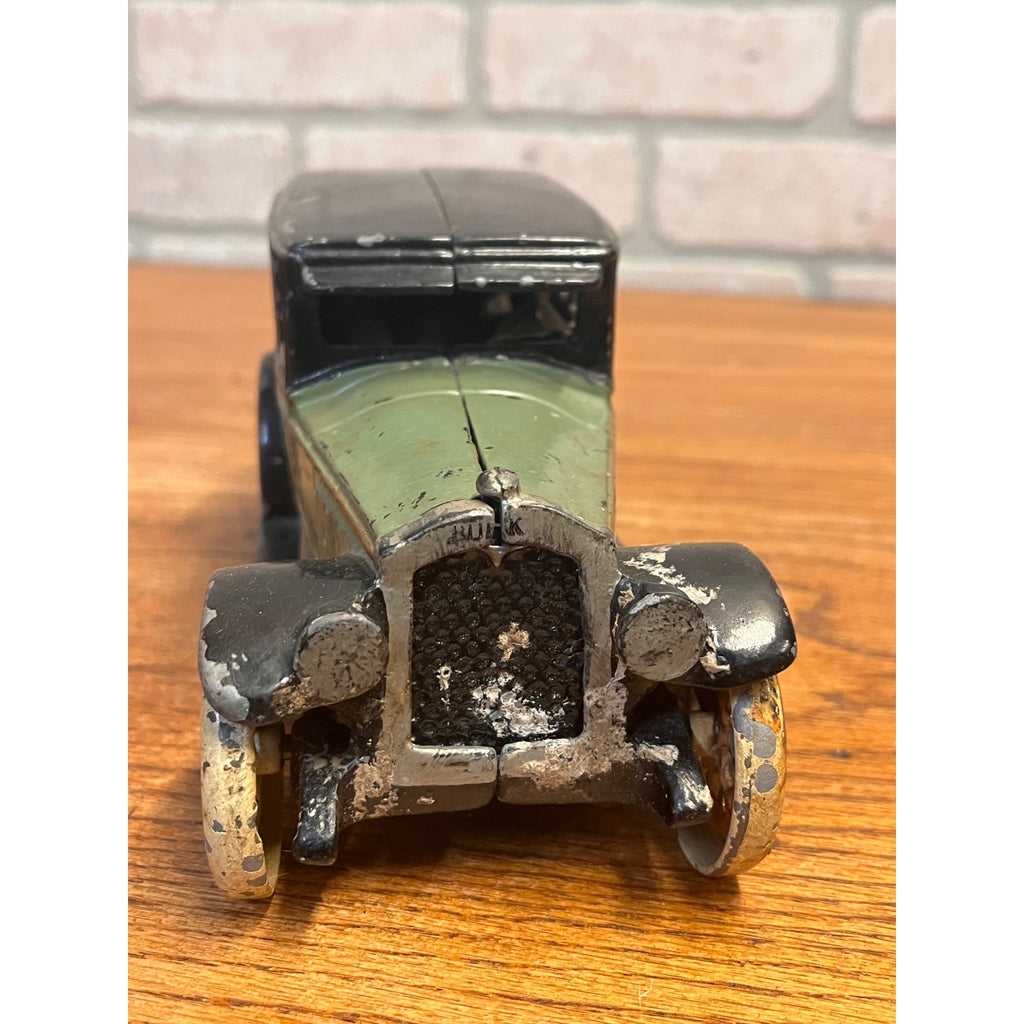 Rare Arcade Cast Iron 8.5" 1927 Buick Coupe Thomas Toy Copy 1980s