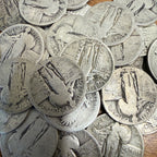 Silver Standing Liberty US Mint Quarter 90% Silver (1916-1930) Culled Random