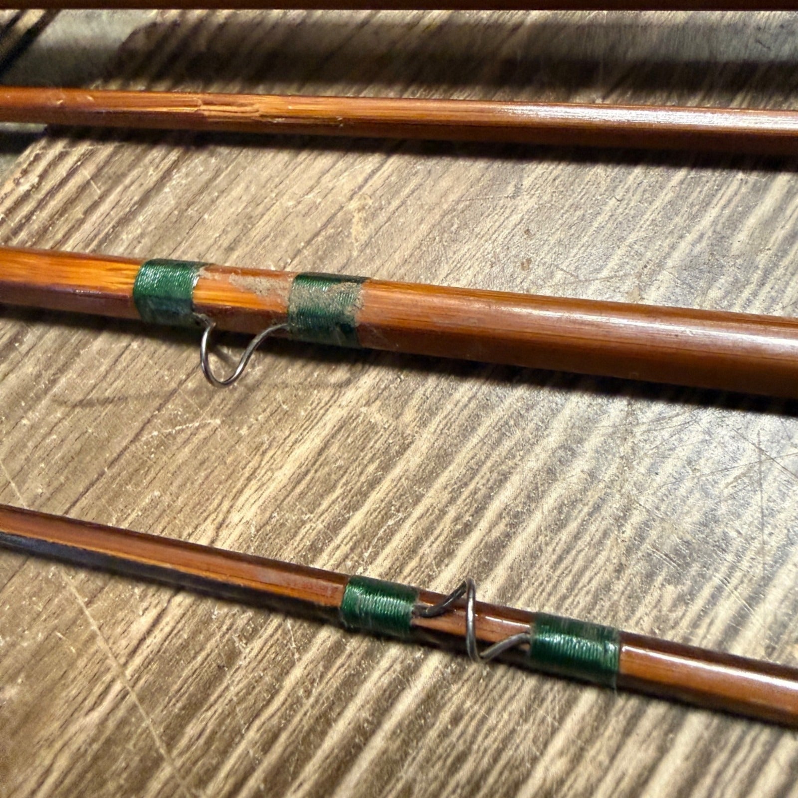 Shakespeare Vintage 4 PC Bamboo Fly Rod Model 1357 As-is