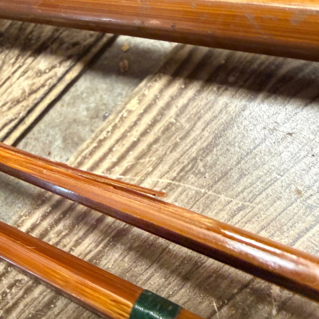 Shakespeare Vintage 4 PC Bamboo Fly Rod Model 1357 As-is