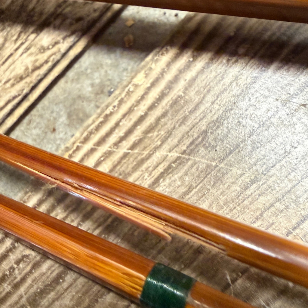 Shakespeare Vintage 4 PC Bamboo Fly Rod Model 1357 As-is