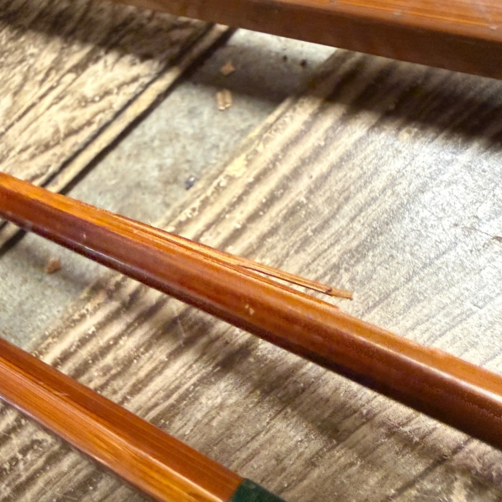 Shakespeare Vintage 4 PC Bamboo Fly Rod Model 1357 As-is