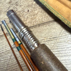 Shakespeare Vintage 4 PC Bamboo Fly Rod Model 1357 As-is