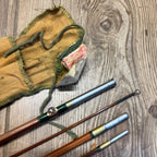Shakespeare Vintage 4 PC Bamboo Fly Rod Model 1357 As-is