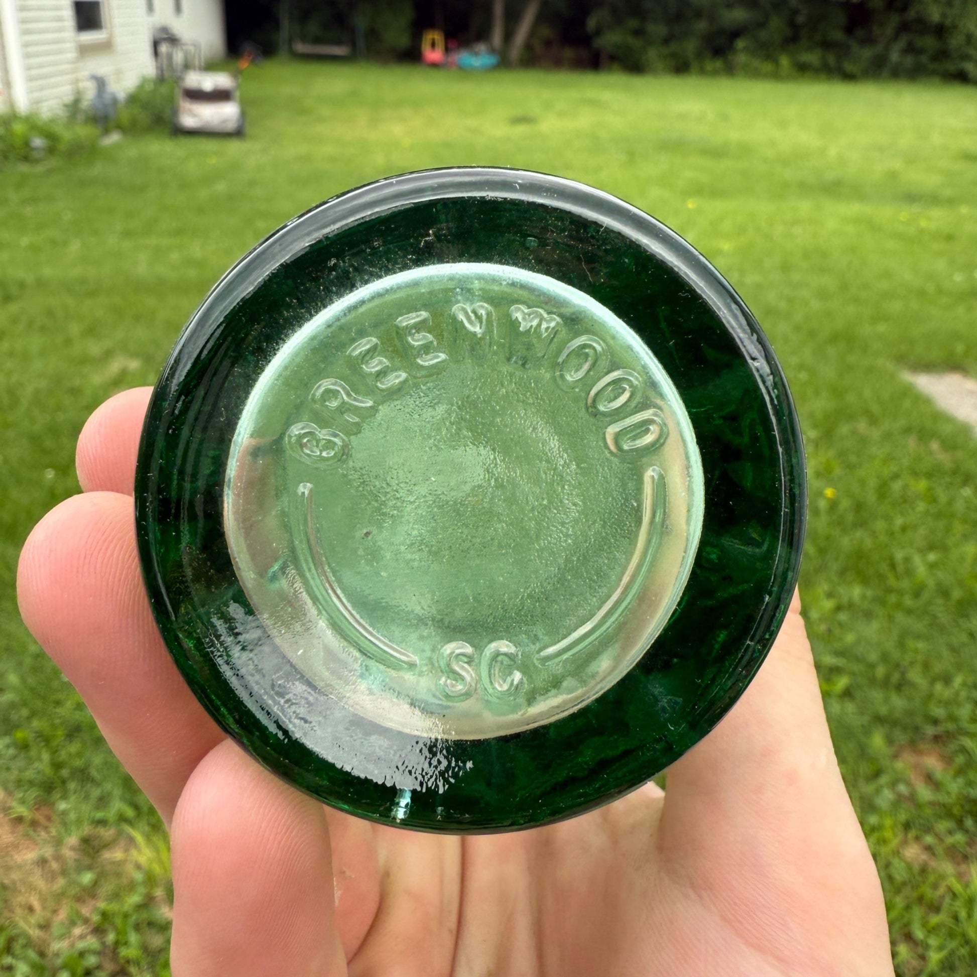 Vintage Coca Cola 6oz Hobbleskirt Bottle~ Greenwood SC - Christmas Dec 25 1923