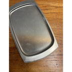 Vintage 1960s MCM Stainless Steel Serving Tray Old Hall Robert Welch 17" x 10"